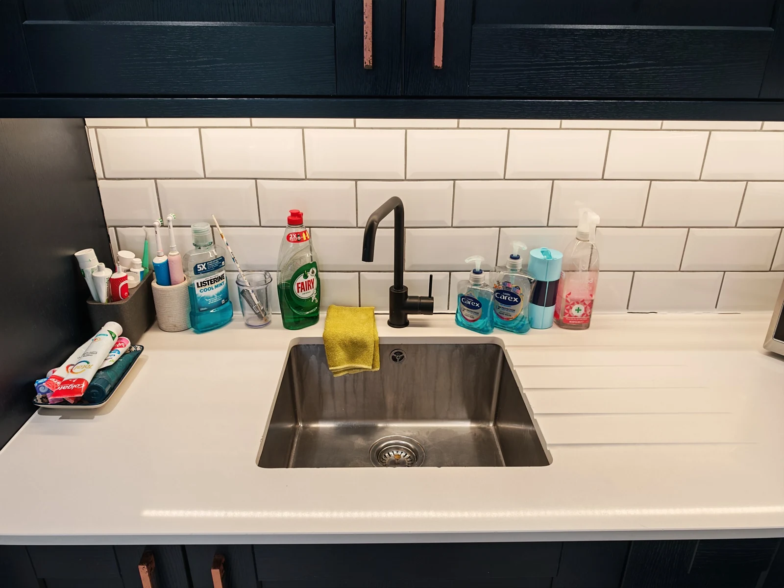 Kitchen after cleaning